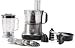 Produkt-Bild: Kenwood FP 250 Kompaktk&uuml;chenmaschine silber / grau Vollmetall Geh&auml;use diverses Zubeh&ouml;r 750 Watt