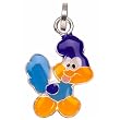 Looney Tunes Sterling Silver Road Runner Pendant