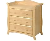 Stork Craft Aspen Three Drawer Chest In Natural