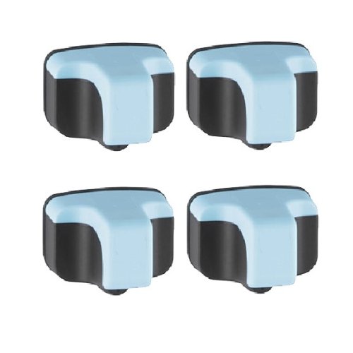 Inkjetcorner 4 Pack Light Cyan Remanufactured Ink Cartridge for HP No. 02PC C8774WN HP Photosmart 3110 3210 3210v 3210xi 3310 3310xi C5180 C6180 C6280 C7180 C7280 C8180 D7260 D7160 D7360 D7460 8250