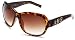 A.B.S Silver Label Women's V1012 Resin Sunglasses,Tortoise Frame/Gradient Black Lens,one size