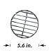 Stainless High Heat Charcoal Fire Grate Upgrade for Small / Mini Big Green Egg Grill
