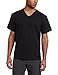 Russell Athletic Men's V-Neck Tee, Black, X-Large