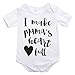 Juicart Baby Novelty Romper Boutique Onesie Bodysuit with sayings (0-6 Months)