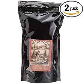 Numi Organic Tea Golden Chai, Loose Leaf 16 oz bag (Pack of 2)