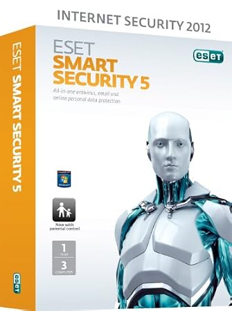 ESET Smart Security V5 3 User 1 Year (PC)