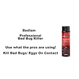 Bedlam Professional Bed Bug Insecticide - Eliminates the Pest as well as their Eggs. Aerosol-17 Oz.