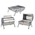 Picknick Grill aus Edelstahl