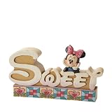Enesco Disney Traditions by Jim Shore Minnie Mouse Sweet Figurine, 4.125-Inch