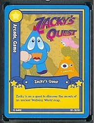 Ganz WebKinz Trading Card #38 Zacky's Quest - Mint Condition - Shipped in Protective Case!