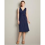 41OJhhA1HZL. SL160  Eddie Bauer Knit Wrap Dress   Solid