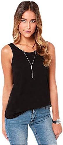 Etosell Sexy Womens Sleeveless Vest Backless Tank Tops T-Shirt Tops Blouses