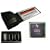 Carte Express Card (ExpressCard 34mm) - 1 Port USB2.0 + 2 Ports FireWire IEEE1394a - CHIPSET TI XIO2200A - TEXAS INSTRUMENTS