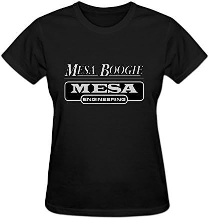 Angelaha Fashion Customed Mesa Boogie Logo T Shirt For Women S Black