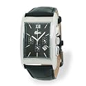 Lacoste - 2010368 - Club House - Montre Homme - Quartz Analogique - Chronographe - Bracelet en Cuir Noir