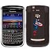 Captain America on BlackBerry Tour Phone Cover (Black)