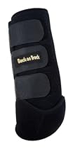 Back on Track Therapeutic Horse Exercise Boot for Front Leg, Medium, Black

