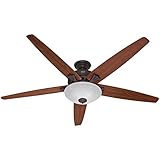 UPC 049694550422 product image for Hunter Fan Company 55042 Stockbridge 70-Inch Ceiling Fan with Five Walnut/Medium | upcitemdb.com
