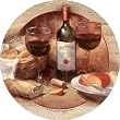 Wine & Cheese Sandstone Thirstystone Coasters
