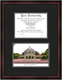 Stanford University Diplomate Diploma Frame & Lithograph