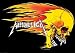 Metallica - Flaming Skull - Musik Poster Druck von Metallica - alle Infos