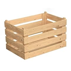 Obstkiste Holz Box Gem�se Holzkiste Obststiege Kiste 60x40x34 cm