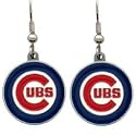 Chicago Cubs Dangle Earrings - MLB Baseball Fan Shop Sports Team Merchandise