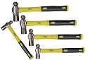 Astro Pneumatic 5501 Hammer Set Ball Peen Fiberglass Handle 5 PC