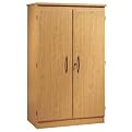 2-Door Floor Cabinet - Honey Oak