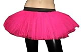 Neon-UV Hot Pink Tutu Skirt – Free Size (Fits 6-14) Also Available In 9 Colours.