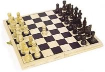 Folding Wooden Chess Set
