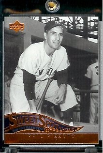 2005 Upper Deck Sweet Spot Classic Baseball Card #70 Phil Rizzuto New York Yankees - Mint Condition - In Protective Display Case !