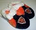 Chicago Bears NFL Youth Plush Slippers - L