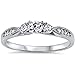 Cubic Zirconia Fashion Promise .925 Sterling Silver Ring Sizes 3-12