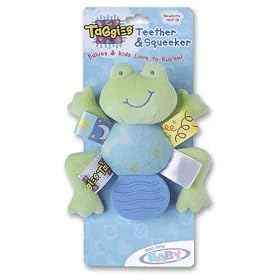 Mary Meyer Taggies Teether (frog/turtle)