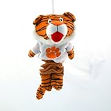 Clemson University Tigers Musical Bear Pull Down Baby Toy