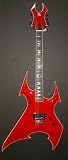 B.C. Rich Handcrafted Beast Archtop Supreme Electric Guitar, Trans Red