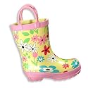 Hatley - Girls Summer Garden Rubber Boots, Yellow