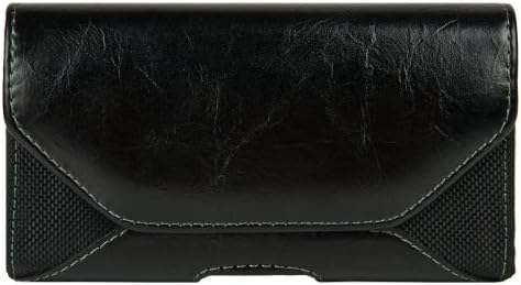 Premium Large Leather Holster Pouch Case for Xiaomi Mi 4 Smartphone