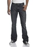 Levis Young Mens 527 Low Rise Boot Cut Jean, Indie Blue, 30x34