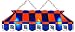 Imperial Detroit Tigers Licensed 40-Inch Rectangular Stained Glass Billiard Table Light