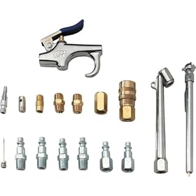 Campbell Hausfeld MP2847 17-pc 1 4-in Air Tool And Accessory Kit by Campbell Hausfeld