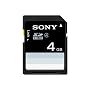 Sony Standard Secure Digital (SD) High Kapazit�t 4GB Speicherkarte Class 4