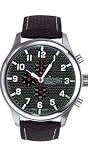 MENS CROTON FABRIC CHRONO 3 EYE DIVER 30 ATM DATE WATCH CC311116BSBK