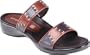 Stonefly Dozza | Women's Sandals Nero/Cotto (Black/Brown Pearlized)