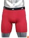 adidas Men's Sport Performance Climalite 2-Pack Boxer Brief, Real Red/Black, Medium