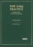 related product Siegels New York Practice: 2010-2011 Supplement (Hornbook Series)