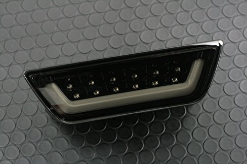 Led rear fog lamp brake light smoked lens + bronz base …