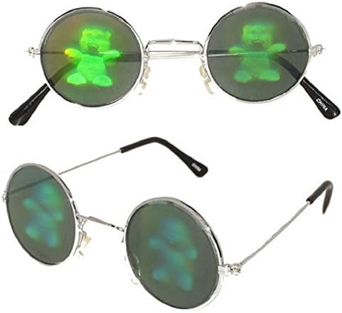 Teddy Bear Hologram Glasses, Gift-Boxed