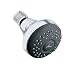 Alsons 672PK Full Spray Shower Head, White